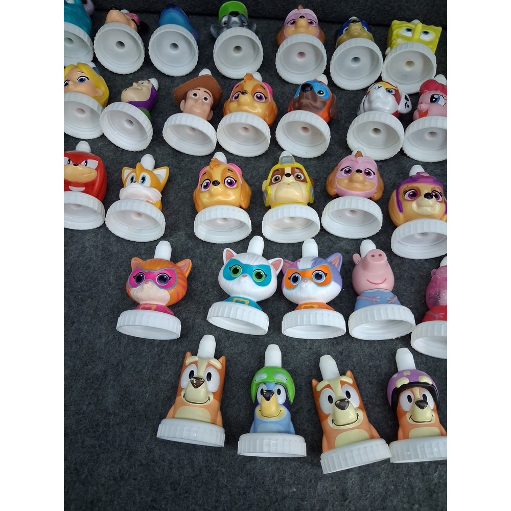 Good2Grow Lot Character Bottle Spout Topper Paw Patrol Disney Bluey Sponge 35 - Picture 5 of 16